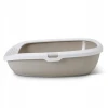 Туалет для котів SAVIC Gizmo L 52x39,5x15 см White-Mocca (5411388201616)