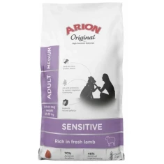 Сухий корм для собак Arion Original Sensitive Adult Medium з ягням 2 кг (5414970060776)