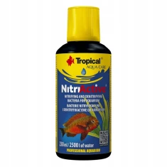 Кормова добавка для акваріума Tropical Nitri-Active нітрифікуючі та денітрифікуючі бактерії 250 мл (5900469343753)
