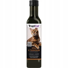 Кормова добавка для котів Tropical TropiCAT з лосося 250 мл для шерсті та імунітету (5900469540527)