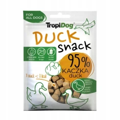 Лакомство для собак Tropical TropiDog Snack с уткой 95% 70 г 12 шт (5900469544211)