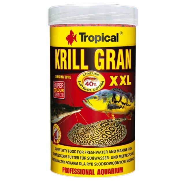 Корм для риб Tropical Krill Gran XXL 1000 мл | 500 г (5900469613467)