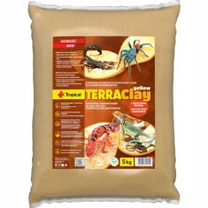 Подстилка для террариума Tropical TerraClay кварцевый песок | глина | карбонат кальция 5 кг Yellow (5900469820155)