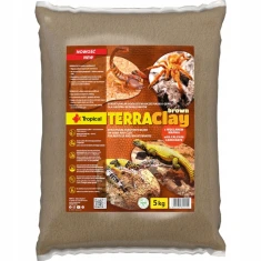 Подстилка для террариума Tropical TerraClay кварцевый песок | глина | карбонат кальция 5 кг Brown (5900469820254)