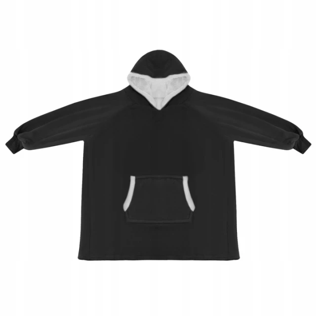 Худі-плед Ruhhy 24403 XXL Black (5900779952713)