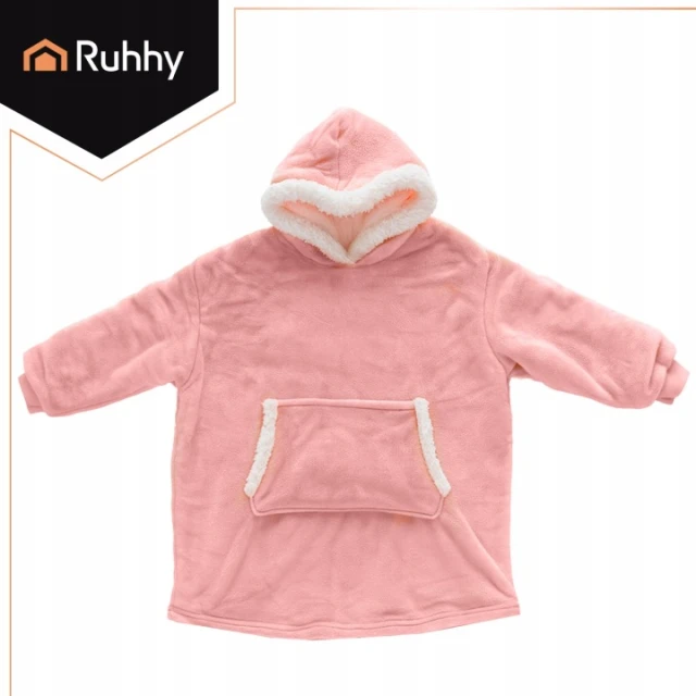 Худі-плед Ruhhy XXL Pink (5900779957725)