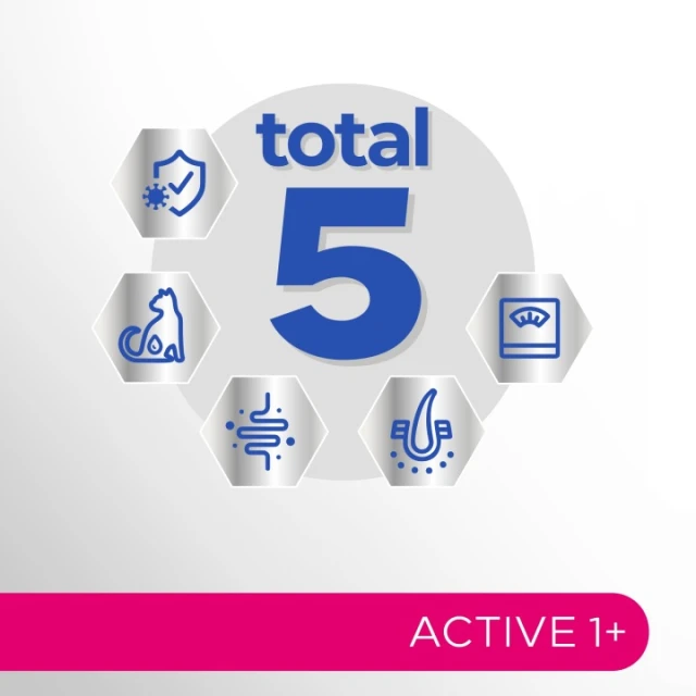 Сухий корм для котів Perfect Fit Active з яловичиною 750 г (5900951307782)