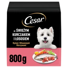 Сухий корм для собак малих порід Cesar з куркою та лососем 800 г (5900951359804)
