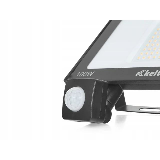 Прожектор Geko SMD LED з датчиком руху 100 Вт 10000 лм 2700K (5901477180149)