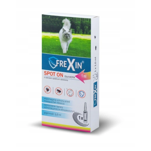 Краплі для собак Pchełka Frexin до 5 кг 1 мл (5901688724392)