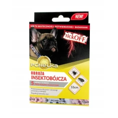 Нашийник для собак Pchełka від бліх і кліщів TickOff 55 см (5901688733653)
