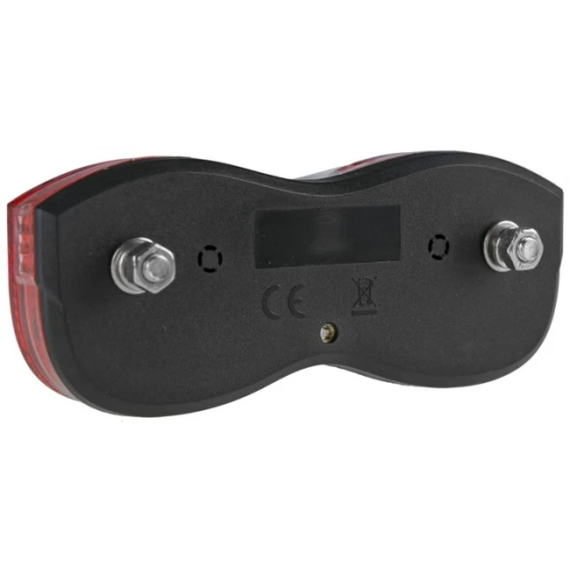 Задній ліхтар для велосипеда на багажник ROJAX HL-PR006 3 LED 2xAAA (5902884902461)