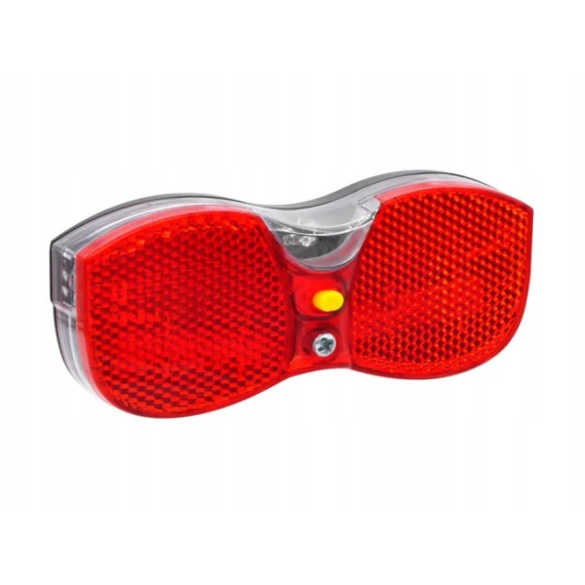 Задній ліхтар для велосипеда на багажник ROJAX HL-PR006 3 LED 2xAAA (5902884902461)