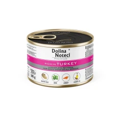 Влажный корм для собак Dolina Noteci Premium с индейкой 185 г (5902921318934)
