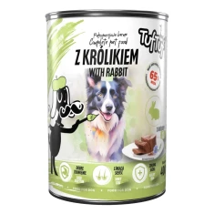 Консерва для собак TufTuf з кроликом 400 г (5903802473186)
