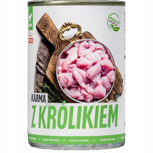 Консерва для собак TufTuf с кроликом 400 г (5903802473186)