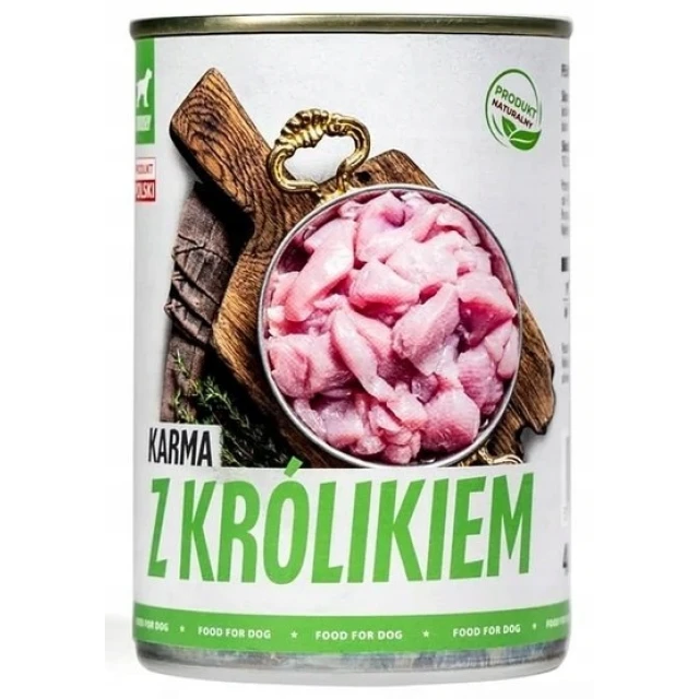 Консерва для собак TufTuf с кроликом 400 г (5903802473186)