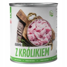 Консерва для собак TufTuf з кроликом 800 г (5903802473193)
