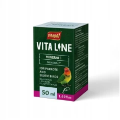 Кормова добавка для екзотичних птахів Vitapol Vitaline мінерали 50 мл (5904479042668)