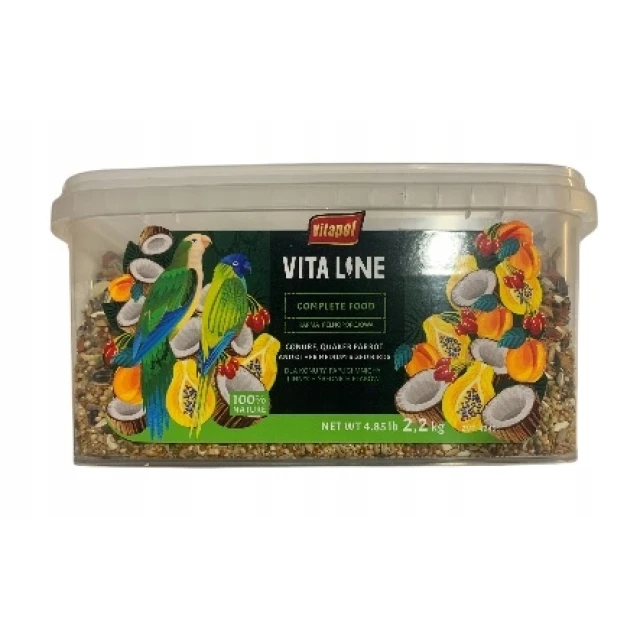 Ласощі для папуг Vitapol Vitaline овочеве печиво 240 г (5904479042705)