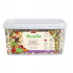 Повнораціонний корм для кроликів Vitapol Vita Herbal 900 г (5904479043221)