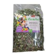 Ласощі для гризунів і кроликів Vitapol Vita Herbal DuoSnack фруктовий луг 400 г (5904479043771)