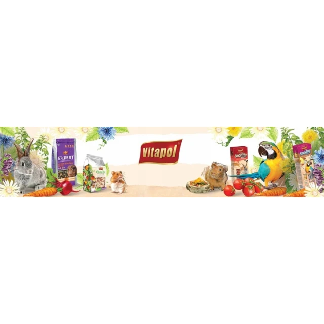 Повнораціонний корм для кроликів Vitapol Vita Herbal 400 г (5904479143129)