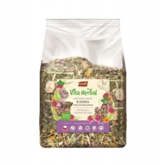 Повнораціонний корм для шиншил Vitapol та дегу Vita Herbal 400 г (5904479143167)