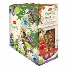 Ласощі для гризунів і кроликів Vitapol Vita Herbal Smakers з червоними овочами 90 г 5 шт (5904479143426)