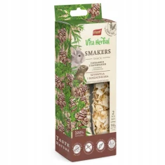 Ласощі для шиншил Vitapol і дегу Vita Herbal Smakers з топінамбуром і пастернаком 90 г 5 шт (5904479143518)
