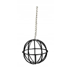 Кормушка Trixie Panama Pet шарообразная для грызунов и кроликов 8 см Black (5904479500014)