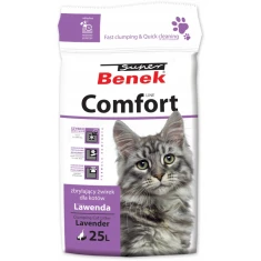 Наповнювач для туалету CERTECH Benek Comfort з лавандою 25 л (5905397024569)