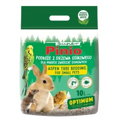 Подстилка из осинового дерева CERTECH Optimum Pinio для малых животных 10 л (5905397024576)