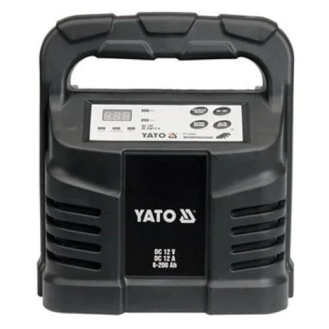 Зарядное устройство электронное Yato 12V 12A 6-200 Ah (5906083983023)