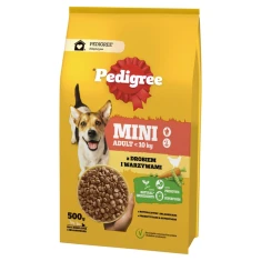 Сухий корм для собак Pedigree Mini з куркою та овочами 500 г (5998749143391)