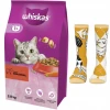 Сухий корм для котів Whiskas з яловичиною 3,8 кг (5998749143971)