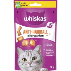 Ласощі для котів Whiskas Anti-Hairball 50 г (5998749146583)