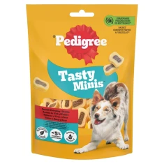 Ласощі для собак Pedigree Tasty Minis з яловичиною та птицею 155 г (5998749170083)