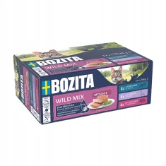 Консерва для котів Bozita Mousse MSC Mixed Wild 12 шт x 85 г (7300330046208)