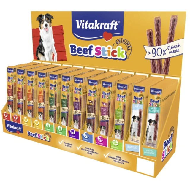 Лакомство для собак Vitakraft Beef Stick bar (8595199109631)