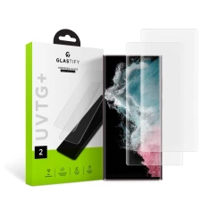 Захисне скло Glastify UVTG+ (2 PCS) для Samsung Galaxy S22 Ultra (9589046919824)