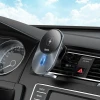 Автотримач з функцією бездротової зарядки Hoco Magnetic Vent Car Mount Black with MagSafe (6931474753465)