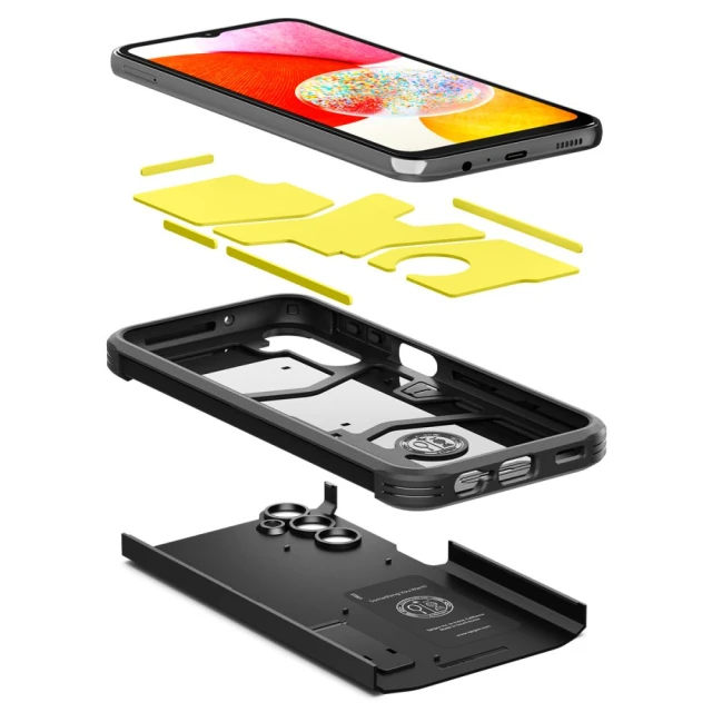 Чохол Spigen Tough Armor для Samsung Galaxy A14 4G/LTE Black (ACS05976)