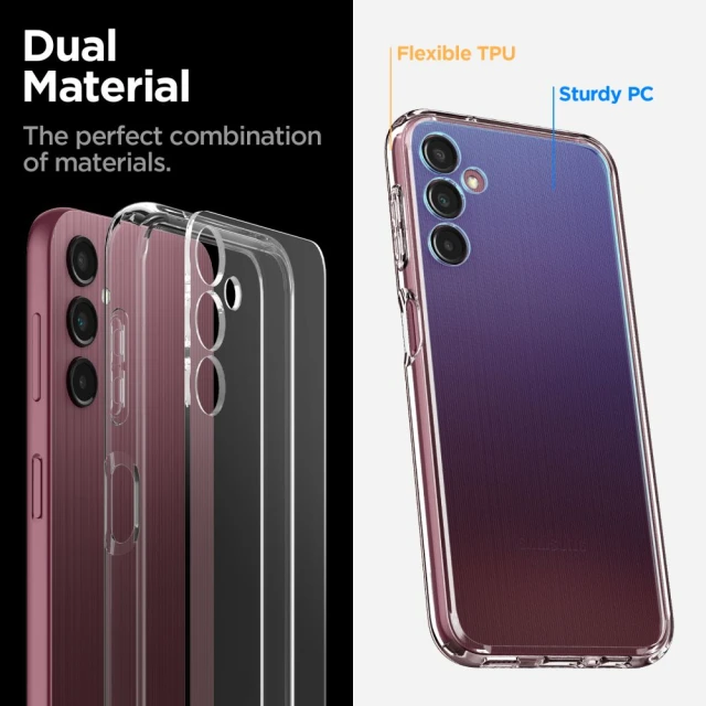 Чохол Spigen Ultra Hybrid для Samsung Galaxy A14 4G/LTE Crystal Clear (ACS05975)