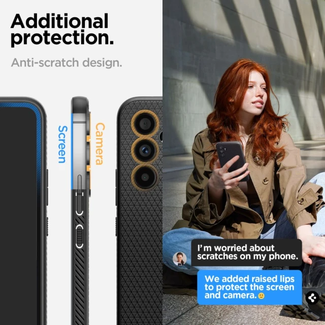 Чохол Spigen Liquid Air для Samsung Galaxy A54 5G Matte Black (ACS05885)