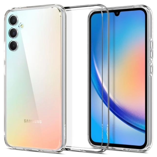 Чехол Spigen Ultra Hybrid для Samsung Galaxy A34 5G Crystal Clear (ACS05904)