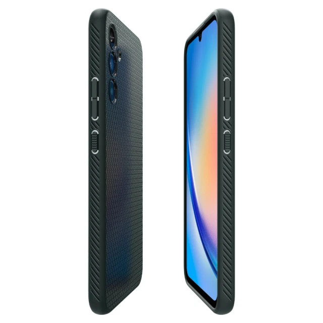 Чехол Spigen Liquid Air для Samsung Galaxy A34 5G Abyss Green (ACS06105)