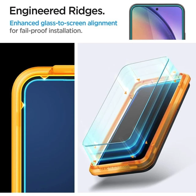Захисне скло Spigen Alm Glas.TR (2 PCS) для Samsung Galaxy A54 5G (AGL05966)