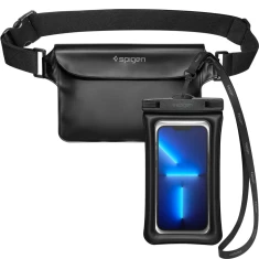 Водонепроникний чохол та сумка Spigen A621 Universal Waterproof Case & Waist Bag Black (AMP04533)