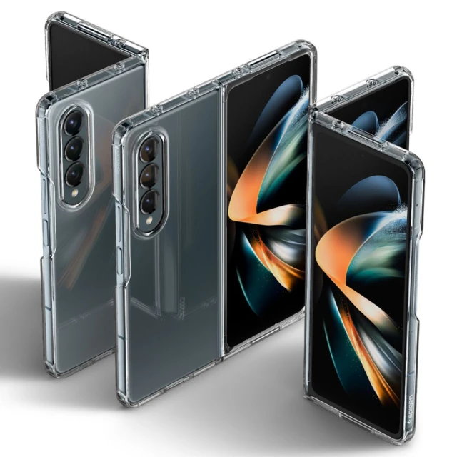 Чохол Spigen Crystal Hybrid для Samsung Galaxy Fold4 (F936) Crystal Clear (ACS05101)